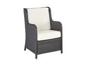 Home Styles Riviera Patio Chair in Deep Brown
