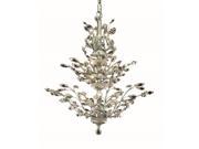 Elegant Lighting Orchid 27 13 Light Royal Crystal Chandelier