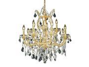 Elegant Lighting Maria Theresa 27 13 Light Spectra Crystal Chandelier