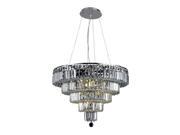 Elegant Lighting Maxime 26 14 Light Spectra Crystal Chandelier