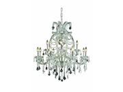 Elegant Lighting Maria Theresa 34 12 Light Spectra Crystal Chandelier