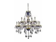 Elegant Lighting Alexandria 35 15 Light Elegant Crystal Chandelier