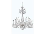 Elegant Lighting Majestic 44 24 Light Elegant Crystal Chandelier