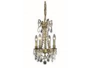 Elegant Lighting Rosalia 13 4 Light Royal Crystal Chandelier