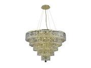 Elegant Lighting Maxime 30 17 Light Elegant Crystal Chandelier