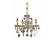 Elegant Lighting St. Francis 17 4 Light Spectra Crystal Chandelier