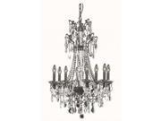 Elegant Lighting Imperial 25 8 Light Elements Crystal Chandelier