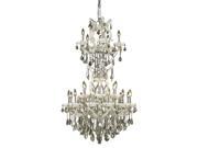 Elegant Lighting Maria Theresa 30 25 Light Royal Crystal Chandelier