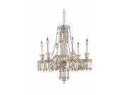 Elegant Lighting Majestic 27 6 Light Elegant Crystal Chandelier