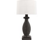 Surya Amani Resin Table Lamp in White