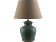 Surya Schilly Ceramic Table Lamp in Brown