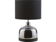 Surya Zinc Ceramic Table Lamp in Black