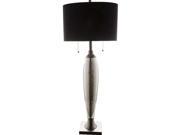 Surya Adair Glass Table Lamp in Black