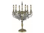 Elegant Lighting Rosalia 29 6 Light Elements Crystal Table Lamp