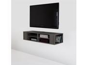South Shore City Life 48 Wide Wall Mounted Media Console in Gray Maple