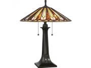 Quoizel Lance Table Lamp in Vintage Bronze