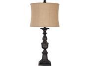 Surya Resin Table Lamp in Natural