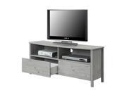 Convenience Concepts Designs2Go Westport TV Stand in Silver Oak