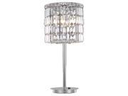 Elegant Lighting Maxime 26 3 Light Elements Crystal Table Lamp