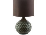Surya Blakely Ceramic Table Lamp in Brown