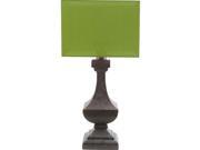 Surya Davis Resin Table Lamp in Green