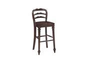 Home Styles Colonial Classic 29 Classic Bar Stool in Dark Cherry