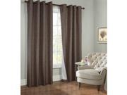 Commonwealth Thermalogic Higate 108 Grommet Curtain Panel in Brown