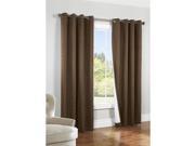 Commonwealth Iron Gate 84 Grommet Curtain Panel in Chocolate
