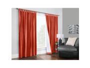 Commonwealth Weathermate 84 Tab Curtain Panel in Coral Set of 2