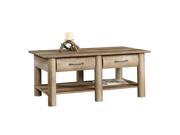 Sauder Boone Mountain Coffee Table in Craftsman Oak