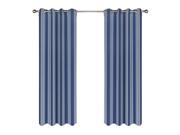 Commonwealth Gazebo Stripe 108 Grommet Curtain Panel in Blue