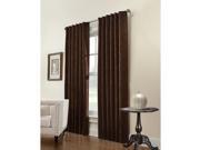Commonwealth Belgique 84 Rod Pocket and Tab Curtain Panel in Espresso