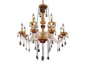 Elegant Lighting Alexandria 33 12 Light Spectra Crystal Chandelier