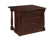 Home Styles Monarch Kitchen Island with Wood Top in Cherry