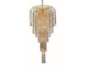 Elegant Lighting Falls 19 9 Light Royal Crystal Chandelier