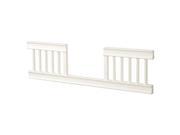 MonBebe Corrine Toddler Bed Guard Rail in French White