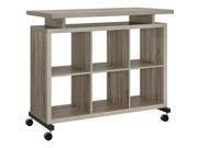 Altra Furniture Lincoln Standing Desk in Sonoma Oak