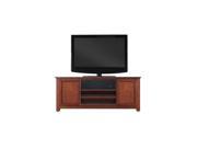 Crosley Furniture TV Stand with Sound Bar in Cherry