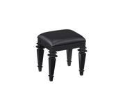 Home Styles Americana Bench in Black and Oak