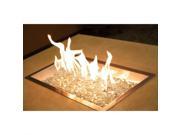 Outdoor Greatroom Company D.I.Y. 12 x 24 Rectangular Crystal Fire Pit Burner