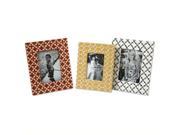 IMAX Corporation Peters Graphic Photo Frames Set of 3