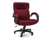 OFM Stature Series Executive Mid Back Conference Office Chair in Burgundy