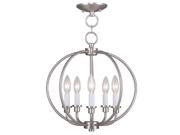 Livex Lighting Milania Convertible Chain Hang Ceiling Mount 4665 91