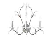 Livex Serafina Wall Sconce in Brushed Nickel