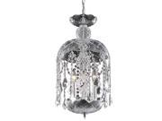 Elegant Lighting Rococo 11 3 Light Royal Crystal Pendant Lamp
