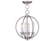 Livex Lighting Milania Convertible Chain Hang Ceiling Mount 4664 91
