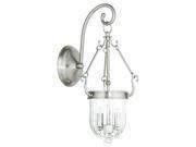 Livex Coventry Wall Sconce in Brushed Nickel