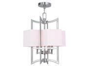 Livex Lighting Woodland Park Hall Foyer Lighting Brushed Nickel 50703 91