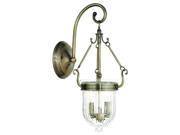 Livex Coventry Wall Sconce in Antique Brass