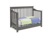 DaVinci Piedmont 4 In 1 Convertible Crib w Toddler Rail Slate M1921SL